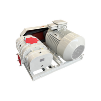 Blower Roots Besi Cor Tekanan Tinggi Rendah Kebisingan AC untuk Pompa Vakum Pabrik Pulp Kertas dengan Kustomisasi OEM dan 50Hz