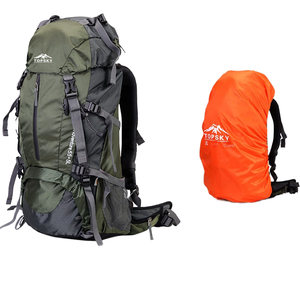 50l <b>Outdoor</b> <b>Large</b> Capacity Waterproof Backpack Mountain Bag Hiking Camping Nylon Mountaineering Daypack Trekking Backpack - Product Image 6