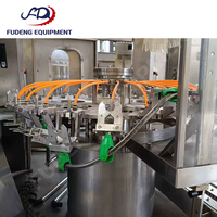 Machine de remplissage automatique de boissons gazeuses d'occasion abordable, ligne de production de sodas en bouteilles PET, remplisseuse isobare 3 en 1