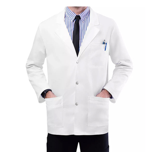 Blouses de Laboratoire Médicales Blanches Personnalisables OEM, Uniformes d'Hôpital pour Hommes - Combinaison de Laboratoire - Product Image 6