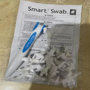 Cuchara Espiral Azul y Blanca LM para Limpiar Oídos, Limpiador de Oídos de Plástico, Lavable y Reutilizable, Kit de Eliminación de Cera y Limpieza de Oídos - Product Image 3