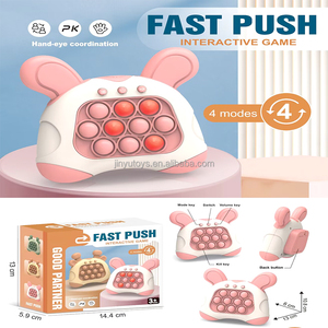 Giocattoli da gioco a bolle a spinta rapida per bambini gioco a mano Whack-a-mole giocattoli antistress gioco di decompressione per adulti - Product Image 2
