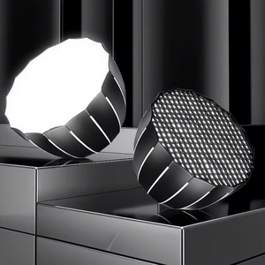 Boîte à lumière parabolique à bouche profonde de 90 cm Baorong pour éclairage vidéo, flash, lampe stroboscopique, boîtes à lumière photo - Product Image 1