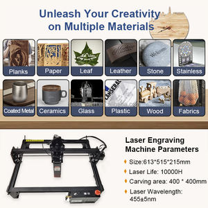 10W/1W <span class=keywords><strong>Laserpecker</strong></span> papel de cuero marcado láser escritorio pequeña máquina de grabado láser de fibra de Metal impresora grabadora - Product Image 5