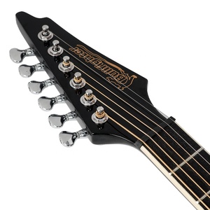 กีตาร์โปร่งอะคูสติกทรง Flying V ขนาด 32 นิ้ว รุ่น D-32K ดีไซน์ใหม่จาก China OEM Bullfighter พร้อม EQ แบบ Double-U3 - Product Image 4