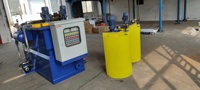 Système de flottation à air dissous (DAF) avec moteur PLC et boîte de vitesses pour le traitement des eaux usées laitières et alimentaires, garantie 1 an