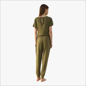 Ladies Night Suits Summer <b>Short</b> <b>Pyjamas</b> Custom <b>Women</b> Cotton Bamboo Lounge Wear Pajamas <b>Women</b> Sets Loungewear Sets - Product Image 4