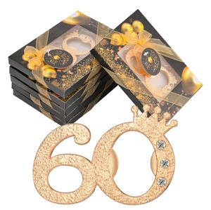 Ouvre-bouteille <span class=keywords><strong>de</strong></span> bière couronne numérique en métal pour 30e <span class=keywords><strong>40e</strong></span> 50e 60e 70e anniversaires <span class=keywords><strong>de</strong></span> <span class=keywords><strong>mariage</strong></span> faveurs <span class=keywords><strong>de</strong></span> fête invités Souvenirs cadeaux - Product Image 4