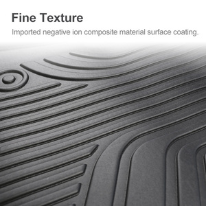 Tapis de sol 3D pour <span class=keywords><strong>Tesla</strong></span> <span class=keywords><strong>Cybertruck</strong></span> - Tapis TPE pour pick-up, tapis de sol de voiture imperméables de qualité supérieure, anti-déversement, couvrant entièrement l'espace du pick-up - Product Image 3