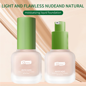 Base de Maquillaje Líquida de Marca Privada O'cheal, Corrector Natural de 24h, Iluminador, Crema Humectante con Aguacate - Product Image 3