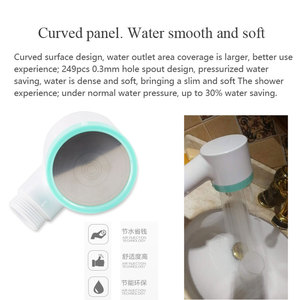 Filtre de pomme de douche pressurisée à micro-trous de 0,3 mm, économiseur d'<span class=keywords><strong>eau</strong></span>, <span class=keywords><strong>filtration</strong></span> efficace KDF 55 ACF, <span class=keywords><strong>kit</strong></span> parfumé à la vitamine C pour la maison - Product Image 5