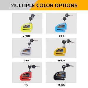 <span class=keywords><strong>Candado</strong></span> Antirrobo Popular de Aleación de Aluminio con Alarma de 110 dB para <span class=keywords><strong>Disco</strong></span> de <span class=keywords><strong>Freno</strong></span> de Motocicleta y Scooter - Product Image 6