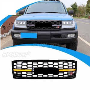 Bandes décoratives LED pour calandre de voiture, kit carrosserie de calandre de course, calandre avant pour Toyota Land Cruiser LC100 2008+ Extérieur - Product Image 3