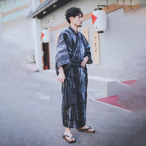 Yukata ชุดกิโมโ<span class=keywords><strong>น</strong></span>ผู้ชายสำเร็จรูป2021 khach, ชุดกิโมโ<span class=keywords><strong>น</strong></span>ญี่ปุ่<span class=keywords><strong>น</strong></span>พาร์เม่แบบดั้งเดิมฤดูร้อ<span class=keywords><strong>น</strong></span> - Product Image 4