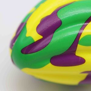 Ballon anti-stress en mousse PU personnalisé, forme rugby américain, anti-extrusion, pour jouets - Product Image 3