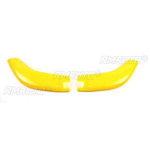 A Pair <b>Car</b> Front Bumper Corner <b>for</b> Dodge Charger SRT 2011-2014 Yellow Spoiler Splitter Lip <b>Diffuser</b> ABS Accessrioes - Product Image 3