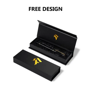 Custom Logo Luxury Promotional Business Gift Paper Packaging Pen <b>Box</b> for Pen Pencils Ballpoint with Satin - Product Image 3