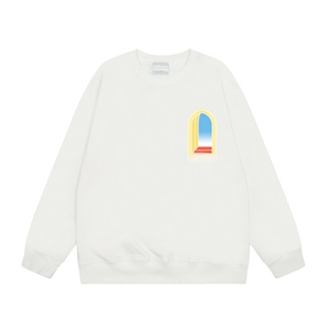Vêtements pour hommes à manches longues respirants imprimés style streetwear, série Chrome Heart, version transfrontalière, en pur coton, en promotion - Product Image 5