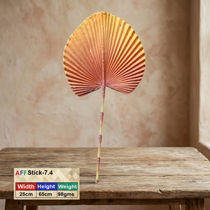Tiges de palmier artificielles ondulées en plastique, haute simulation, respectueuses de l'environnement AFF-Stick-7.4 - Product Image 3