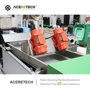 High Quality 800kg/h Waste PP/PE Post-Cosumer Film Recycling Granulator Machine Pelletizing Line ACS-PRO