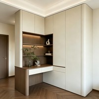Meubles sur mesure pour toute la maison, armoire en bois massif de luxe haut de gamme, armoire de cuisine, projet de villa, style américain