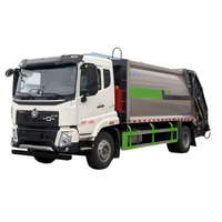 Camion à ordures compacteur manuel Sinotruk Howo 15-18CBM pour la gestion des déchets industriels