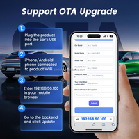 Adaptateur CarPlay sans fil CarPlay Android Auto Cpc200 Dongle CarPlay Connexion stable Faible latence Usb Carlinkit C2Air pour Apple