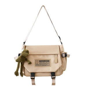 Bolso de Hombro Versátil de Gran Capacidad, Resistente al Agua, con Cierre y Bordado, Estilo Casual Coreano-Americano, OEM - Product Image 2