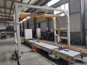 Equipo de paquete de paletas completamente automático Máquina envolvedora de paletas rotativas Envoltura de paletas rotativas de brazo en línea - Product Image 3