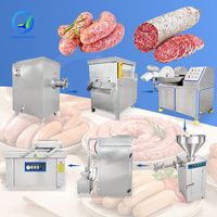 Machine industrielle complète OCEAN pour la fabrication de saucisses, ligne automatique de saucisses, machine pneumatique de remplissage et de nouage de saucisses