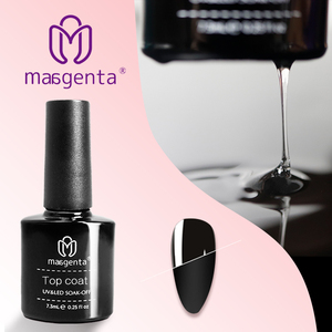 Top Coat à strass pour femme, sans résidu, couche de qualité supérieure, tenue brillante, transparent - Product Image 1