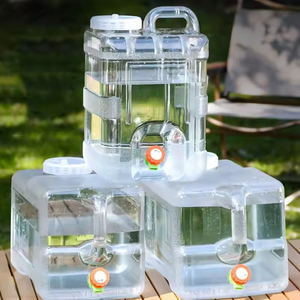 Contenedor de Agua Transparente para Acampar al Aire Libre, Tanque para Vehículos, Contenedor Portátil de Agua Potable - Product Image 2