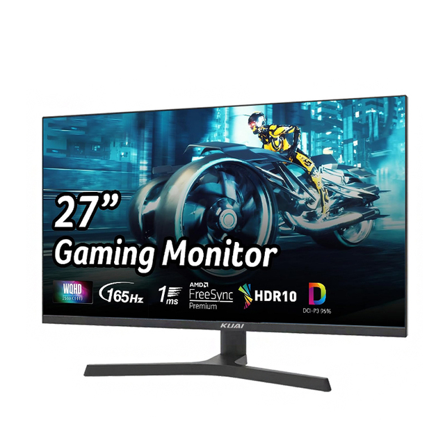 27 Inch WQHD 2560 X 1440 PC Gaming IPS Monitor AMD FreeSync Premium 165Hz Refresh Rotatable,Tilt High-end Monitors