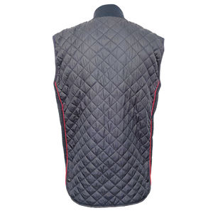 Veste chaude d'hiver personnalisée professionnelle gilet vêtements de travail multi-poches col montant décorations brodées Service OEM teint - Product Image 2
