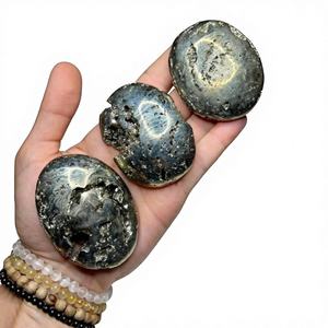 Cristales Naturales Genuinos de Alta Calidad en Oferta, Tamaños Personalizados, Pirita Druzy, Piedra Preciosa Feng Shui para Decoración del Hogar - Product Image 1