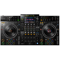Console de mixage DJ alimentée avec console musicale en aluminium et plastique