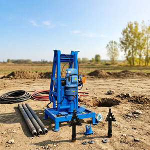 Electric Hydraulic Water Well <b>Drilling</b> Rig with <b>Pump</b> & Motor Portable 30-80m Depth for Drinking Water & Farm Irrigation - Product Image 5