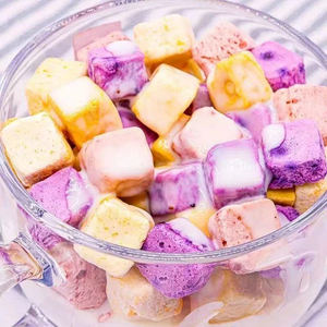 Fruits lyophilisés, cubes de yaourt lyophilisé, fruits secs mélangés, collation instantanée, yaourt <span class=keywords><strong>grec</strong></span> lyophilisé en vrac - Product Image 4