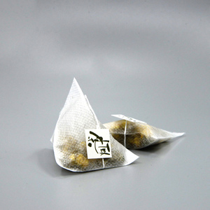 Çevre dostu PLA olmayan dokuma çay poşetleri dize ve etiket ile özel tasarım piramit veya kare şekli biyobozunur toptan - Product Image 6