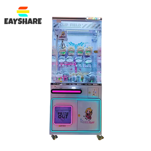 Équipement d'amusement bon marché en gros d'usine Distributeur automatique de prix de receveur de jouets en peluche d'arcade à pièces - Product Image 1