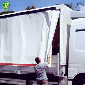 Bâche de protection extérieure 1200 Gsm 1500 Gsm 640gsm 950g 1100tdx <span class=keywords><strong>Semi</strong></span> Camion Bâche de rideau <span class=keywords><strong>Remorque</strong></span> Bâche enduite de PVC - Product Image 3