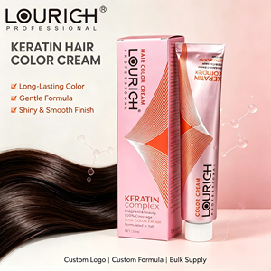 LOURICH Crema Colorante Professionale per <span class=keywords><strong>Capelli</strong></span> 67 Colori <span class=keywords><strong>Tinta</strong></span> Permanente per Salone Vendita all'Ingrosso OEM ODM Etichetta Privata - Product Image 5