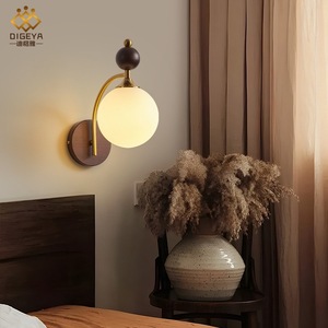 Lámpara de Pared Vintage para Dormitorio, Estilo Mid-Century, de Madera Sólida, para Sala de Estar, Pasillo, Entrada, Decoración, Dropshipping Shopify - Product Image 4