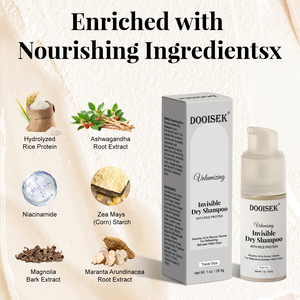 Shampooing Sec en Poudre Volumisant pour <span class=keywords><strong>Cheveux</strong></span> <span class=keywords><strong>Bouclés</strong></span> – Fixation Forte, Contrôle du Sébum, Sans Rinçage, Produit Capillaire Végétalien, Coiffant pour Franges - Product Image 3