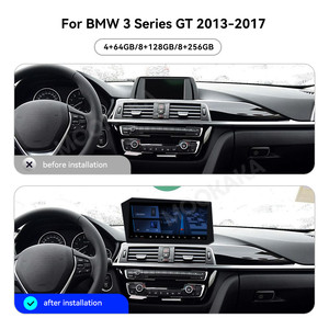 Mookaka 12.9 inch Xe Video đài phát thanh âm thanh nổi cho BMW 3 Series GT 2009 2018 DVD <span class=keywords><strong>Player</strong></span> đa phương tiện OS Android 14 GPS NAVI Carplay - Product Image 2