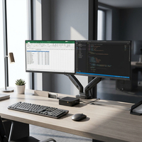 Avuç İçi Boyutunda Mini Bilgisayar Intel Core I5 6200U/8250U Çift Monitörlü 4K VGA SSD Destekli Ev Ofis ve Okul Eğitimi İçin