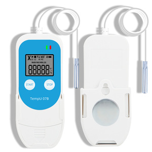 Tempu 07B Digital Thermohygrometer <b>Temperature</b> Humidity <b>Data</b> <b>Logger</b> With Lcd Display For Cold Chain Food Monitoring - Product Image 2
