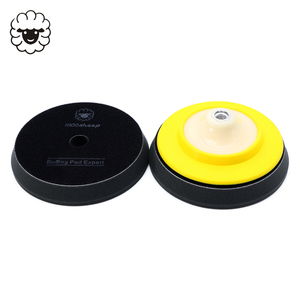 สีดำ6นิ้วผลิตภัณฑ์ดูแลรถยนต์โฟมฟองน้ำแผ่นขัดเอียงแผ่นขัด - Product Image 6