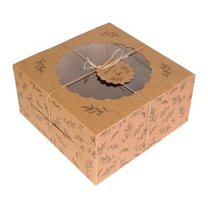 Caja <span class=keywords><strong>de</strong></span> Cartón Ecológica <span class=keywords><strong>de</strong></span> Lujo <span class=keywords><strong>para</strong></span> Productos <span class=keywords><strong>de</strong></span> Belleza, con Ventana Transparente, Cierre Magnético, Asa y Logotipo Personalizado, Caja <span class=keywords><strong>de</strong></span> Papel Kraft <span class=keywords><strong>para</strong></span> Pastel <span class=keywords><strong>de</strong></span> Cumpleaños - Product Image 3