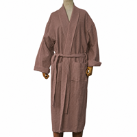 Peignoir de bain style kimono pour femme, absorbant, idéal pour hôtel et spa, service OEM toutes saisons
